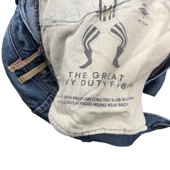 RARE Paul Smith Red Ear Collection 12.5oz Designer Denim Size 36 - Picture 3 of 10